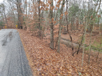 Looking back east towards Plainfield from Depot Road