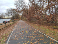 This photo is looking southwest towards Hartford from the Cranston Depot site