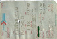 An Amtrak ticket to Hartford Union Station