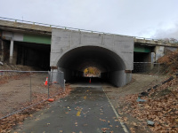 Route 37 bridge replacement over the Washington Secondary.