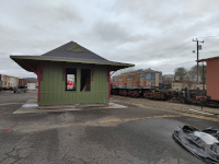 Two years later, and the Mill Plain Depot is looking much more like its historic self