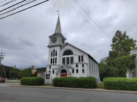 Moosup United Methodist Church, as it appears in 2023