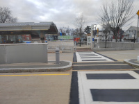 The Parkville Station serving the CTFastrak busway