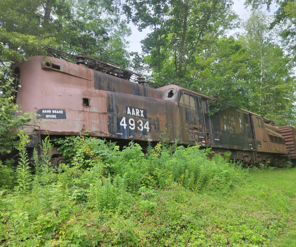 A GG1 Electric Locomotive in Cooperstown Junction, NY